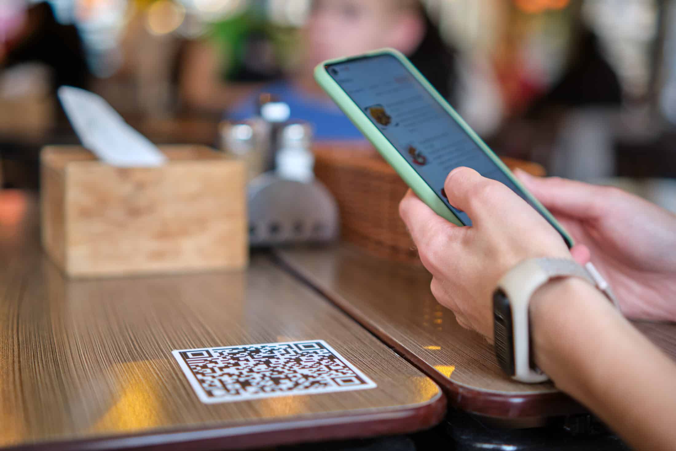 paiement qr code restaurant
