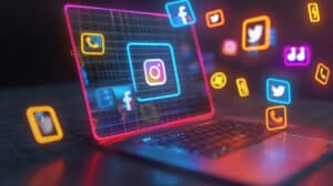 Réseaux sociaux commerçant