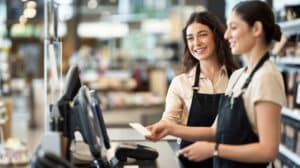 caisse enregistreuse supérette